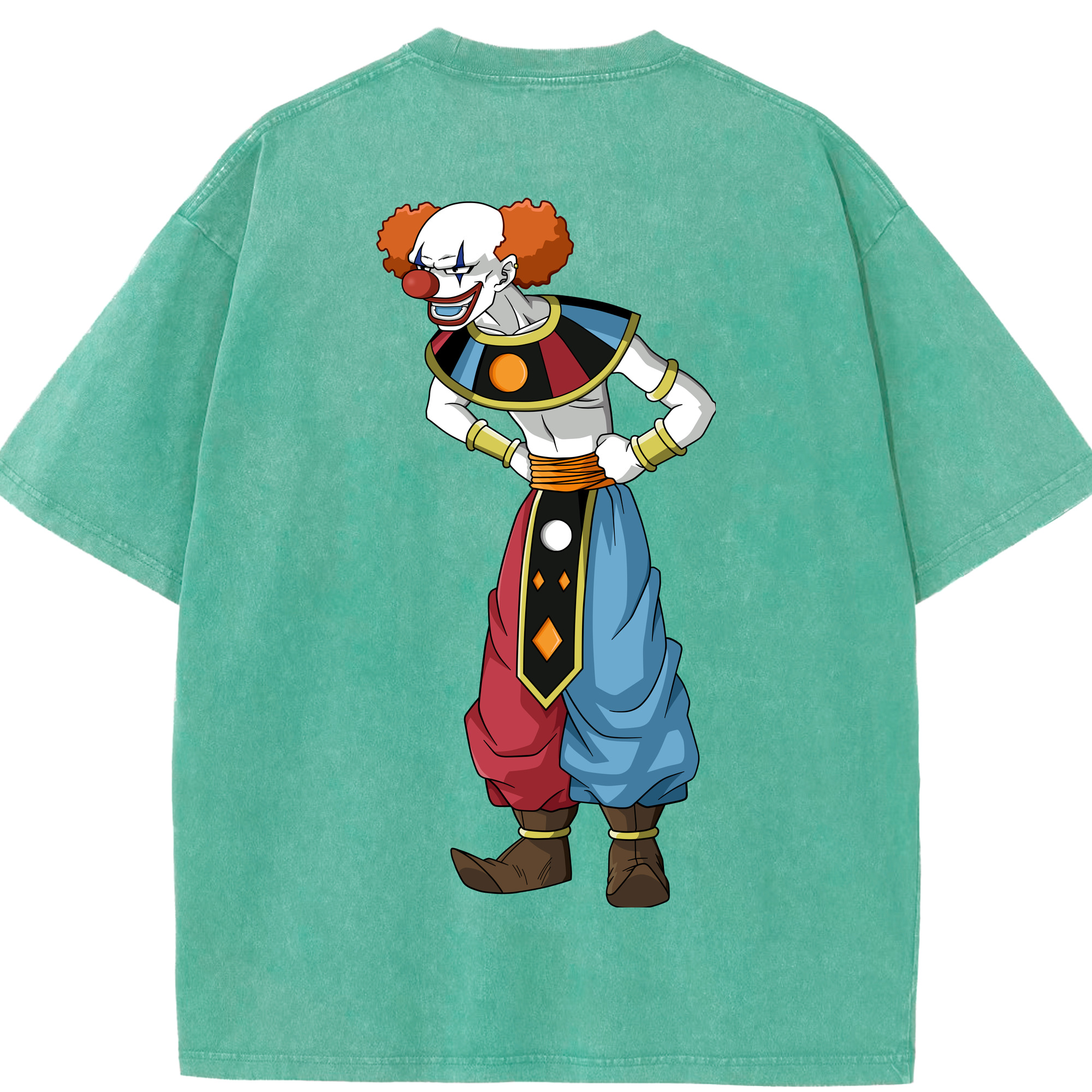 （画像用） ドラゴンボール DRAGON BALL 綿100% ヴィンテージ風 半袖Tシャツ（背面プリント）